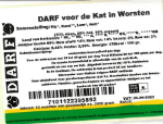 Afbeeldingen van DARF voor de Kat in Worstjes